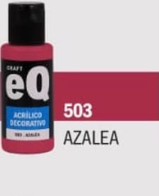 EQ ARTE Acrilico decorativo Azalea *50cc *6unid