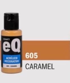 EQ ARTE Acrilico decorativo Caramel *50cc *6unid