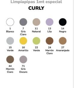 Alternative view of CBX LIMPIAPIPA 1mt ESPACIAL CURLY VERDE 15 *5u