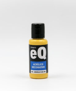EQ ARTE Acrilico Decorativo Amarillo de Cad.(im) *50cc *6unid