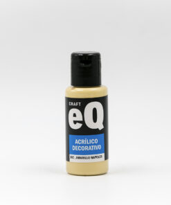 EQ ARTE Acrilico Decorativo Amarillo de Napoles 50cc *6unid