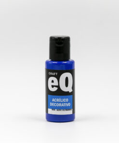 EQ ARTE Acrilico Decorativo Azul Ultramar *50cc *6unid
