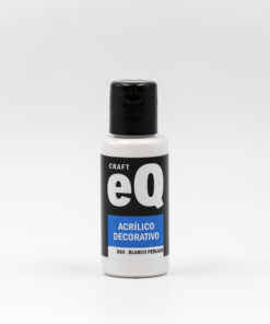 EQ ARTE Acrilico Decorativo Blanco Perlado50cc *6unid