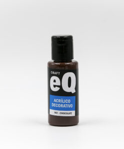 EQ ARTE Acrilico Decorativo Chocolate *50cc *6unid