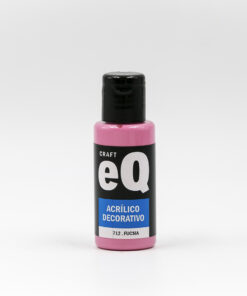 EQ ARTE Acrilico Decorativo Fucsia *50cc *6unid