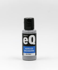 EQ ARTE Acrilico Decorativo Gris Perla *50cc *6unid