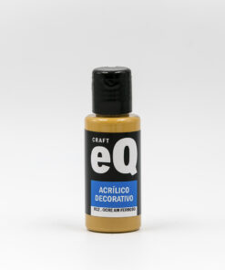 EQ ARTE Acrilico Decorativo Ocre Amarillo Ferroso 50cc *6unid