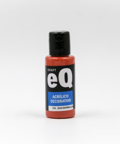 EQ ARTE Acrilico Decorativo Rojo Bermellon 50cc *6unid