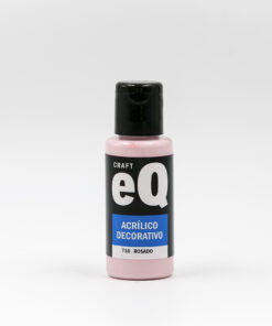 EQ ARTE Acrilico Decorativo Rosado *50cc *6unid