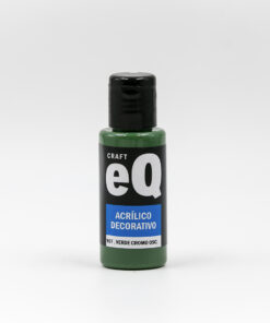EQ ARTE Acrilico Decorativo Verde Cromo Oscuro *50cc *6unid