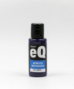 EQ ARTE Acrilico Decorativo Violeta *50cc *6unid
