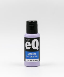 EQ ARTE Acrilico Decorativo Violeta Pastel *50cc *6unid