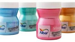 ALBA TEMPERA FANTASIA METALIZADA MAGIC *100 Plata