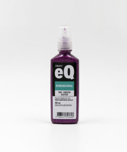EQ ARTE Dimensional Glitter - violeta *40ML