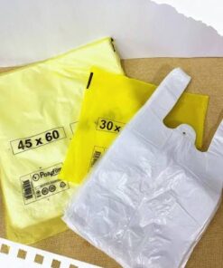 Camiseta 45x60 Cm. Funda Amarilla AD Blanca