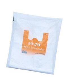 Camiseta 50x70 Cm. Mamut Reforzadas AD Blanca