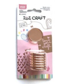 IBI CRAF DISCOS DE EXPANSION 32mm x 8pcs GOLD ROSE
