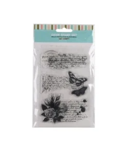 SELLO SILICONADO CRISTAL 4X5" BUTTERFLY