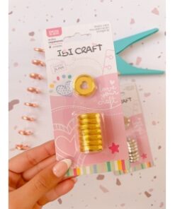IBI CRAF DISCOS DE EXPANSION 24mm CORAZON x 8pcs ORO