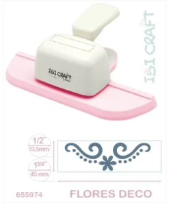 IBI CRAF PERFORADORA ARTISTICA DE GUARDAS JUMBO FLORES DECO