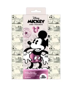 IBI CRAF PAPEL VELLUM 15*20cm 8 Hjs. 8 Hjs Mickey & Friends