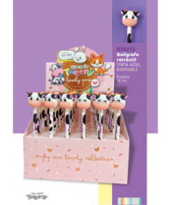 IBI CRAF BOLIGRAFO TWEENY BORRABLE EXPO COW