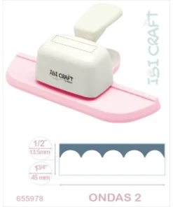 IBI CRAF PERFORADORA ARTISTICA DE GUARDAS JUMBO ONDAS 2