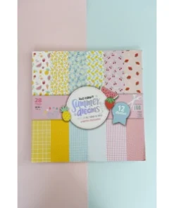 IBICRAFT PAPEL P/SCRAP 30*30cm 160grs 28Hjs SUMMER