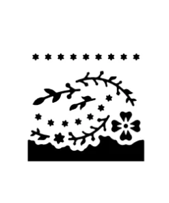 IBI CRAF PERFORADORA CASSETTE 2 EN 1 FLORAL