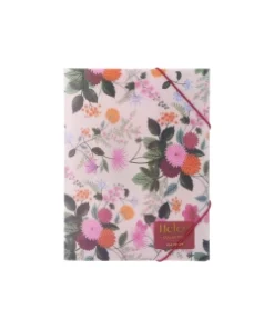 CARPETA PLASTICA ELASTICO A4 "HELEN COLECCION"