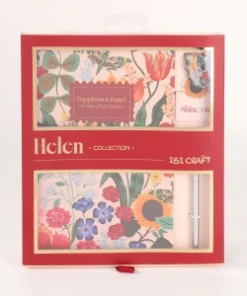 IBI CRAF COLECCION HELEN CUADERNO/COLITA/BOLIGRAFO/MAN (SET x 4 PCS) HELEN