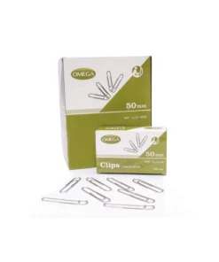 IBI CRAFT CLIPS PARA PAPELES NIQUELADOS N.6-50mm. x 100pc