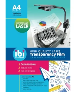IBI CRAFT TRANSPARENCIA LASER A4 x 100hjs
