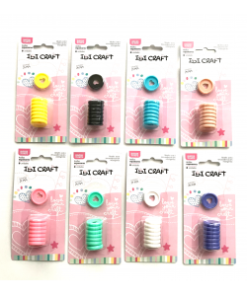 IBI CRAF DISCOS DE EXPANSION 24mm CORAZON x 8pcs AMARILLO