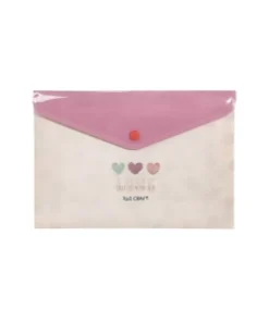 IBI CRAF  SOBRE PLASTICO C/BOTON A5 "LOVE"