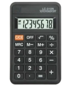 IBI CRAF  MoTEX CALCULADORA BOLSILLO LC-310N-8Ddig