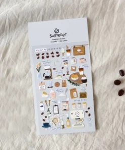 IBI CRAFT STICKER PVC 10*19cm I LIKE COFFE