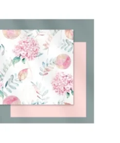 IBI CRAF  PAPEL COREANO 57 X 57cm ROSA/ FLOREADO