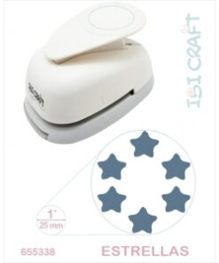 IBI CRAFT PERFORADORA ARTISTICA 25mm 1" 6 ESTRELLAS
