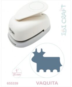 IBI CRAFT PERFORADORA ARTISTICA 25mm 1" VAQUITA