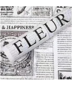 IBI CRAF  PAPEL COREANO 57 X 57cm BLANCO + NEGRO (DIARIO)