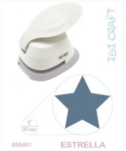 IBI CRAFT PERFORADORA ARTISTICA P/GOMA EVA 25mm 1? ESTRELLLA