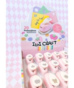IBI CRAF PERFORADORA ARTISTICA 17mm 3/4" EXPOSITOR 20pcs. S