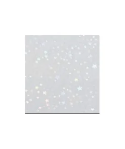 IBI CRAF FILM FOTO ADHESIVO HOLO TRANSP. ESTRELLA A4 20hj