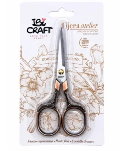 IBICO TIJERA IBICRAFT DE PRECISION 13CM GOLD ROSE SKU: 900658