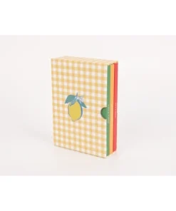 IBI CRAF SET 3 CUADERNOS A6 P/JOURNALING CITRIC