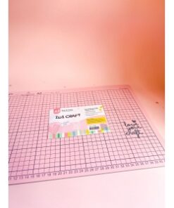 IBI CRAF BASE DE GOMA PARA CORTE 30x22cm A4 ROSA