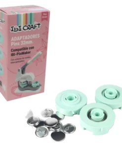 IBI CRAF ADAPTADOR PARA FABRICADORA DE PINS 32mm + 10 SETS