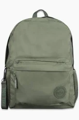 MOCHILA ESPALDA TALBOT LISA VERDE MILITAR 43,50cm 2 CIERRES