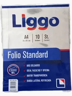LIGGO Folio standard A4 x 10